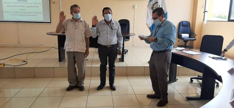 Eleccion de Organizaciones Campesinas, del Consejo Regional