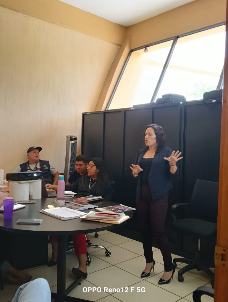 Proceso de formación a los monitores municipales de la Secretaria de Seguridad Alimentaria y Nutricional-SESAN- del departamento de Zacapa,