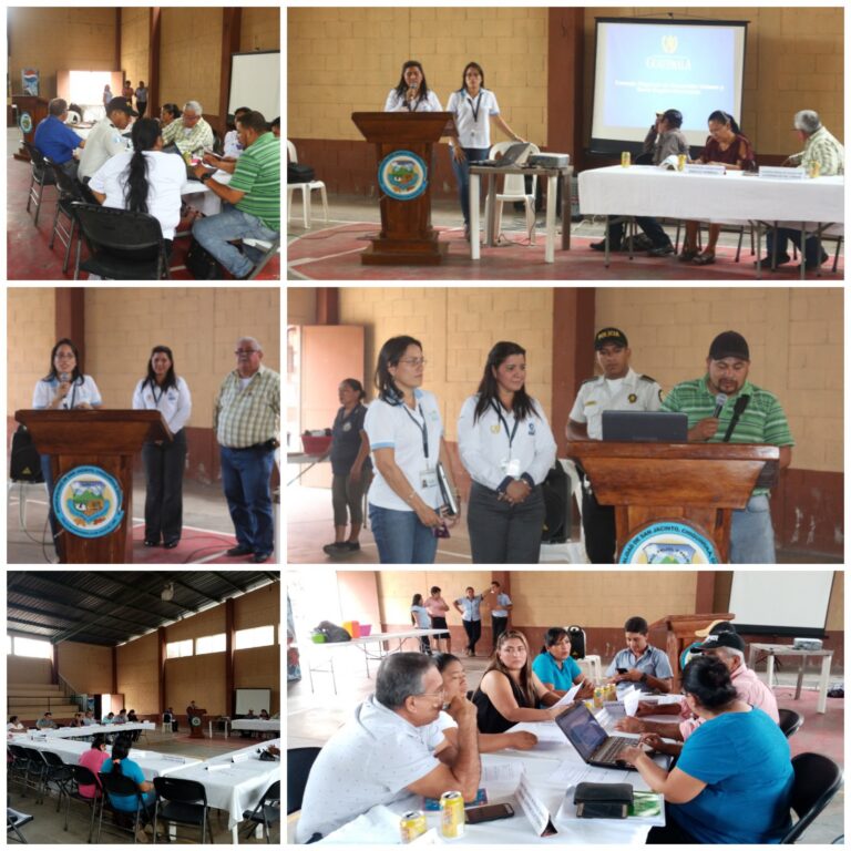 Socialización e implementación del autodiagnóstico San Jacinto, Chiquimula.