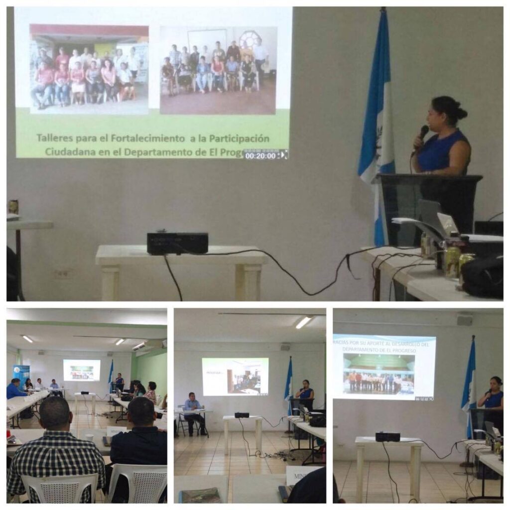 Reunión Ordinaria del Consejo Departamental de Desarrollo Codede, El Progreso.