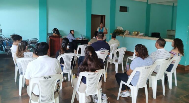 Reunión de la Comisión Municipal de Seguridad Alimentaria y Nutricional (COMUSAN) municipalidad de San Cristóbal Acasaguastlán.