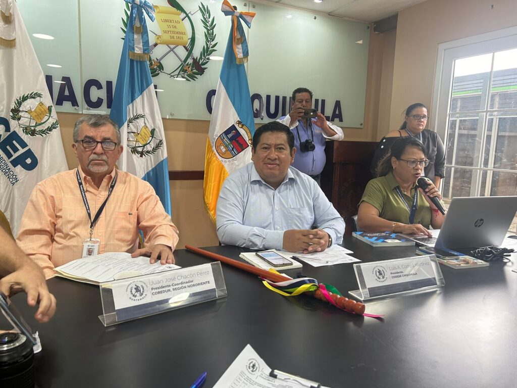 Reunión Ordinaria-Consejo Departamental de Desarrollo Chiqumula